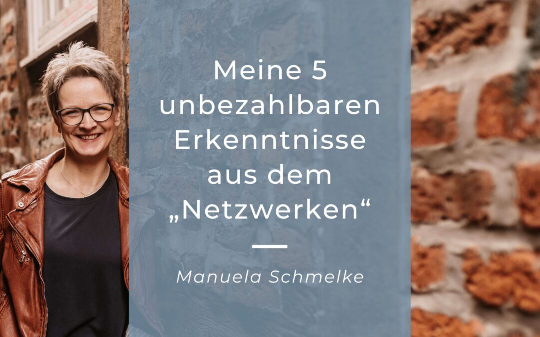 Netzwerken Manuela Schmelke